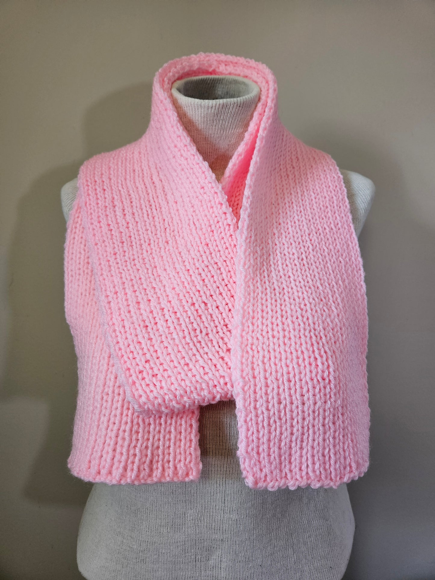 Baby Pink Scarf & Hats