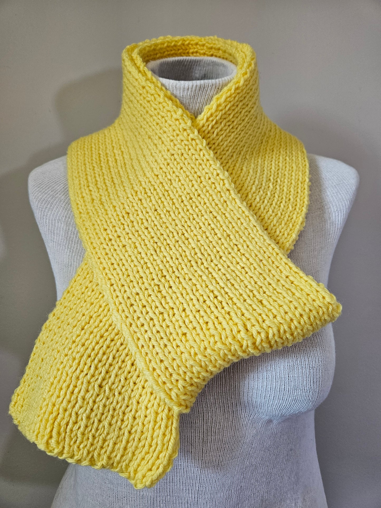 Yellow Scarf & Hats