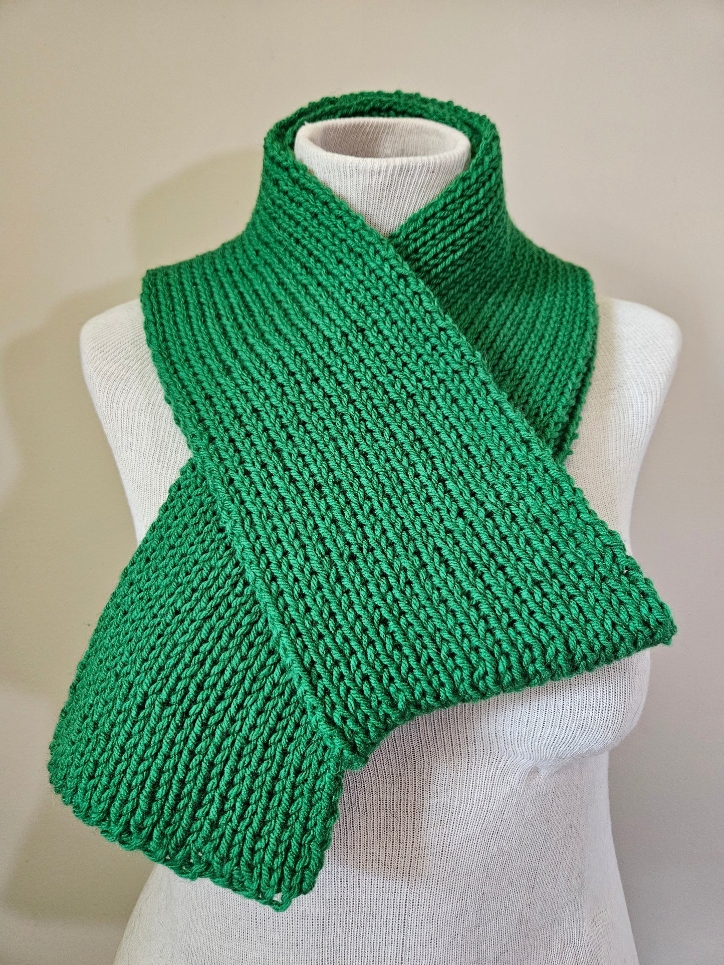 Green Scarf & Hats