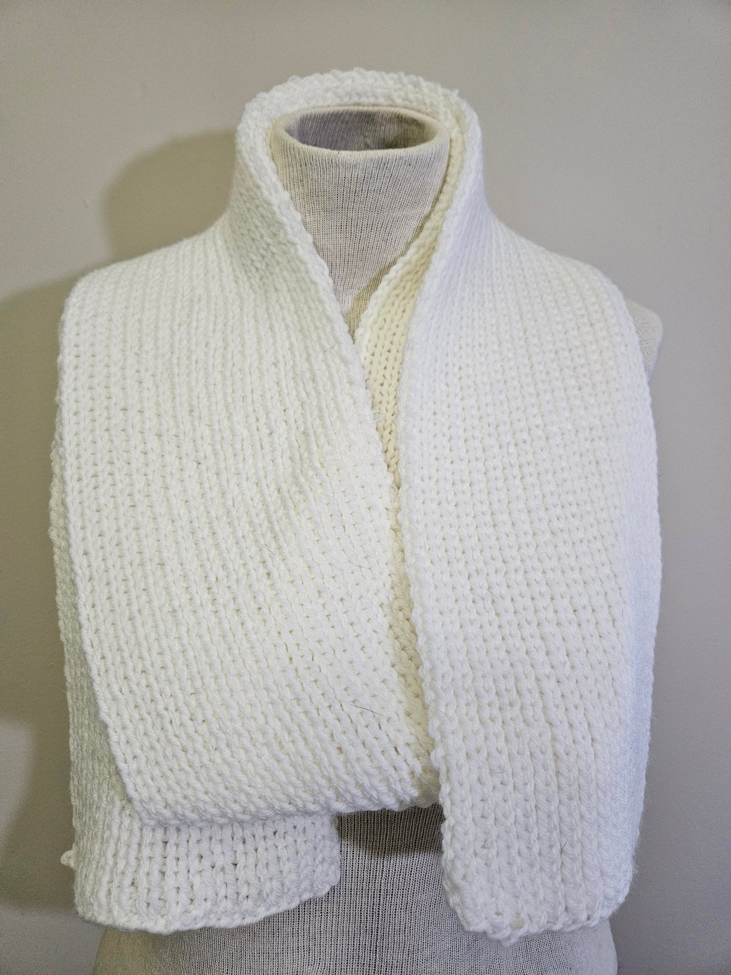 White Scarf & Hats