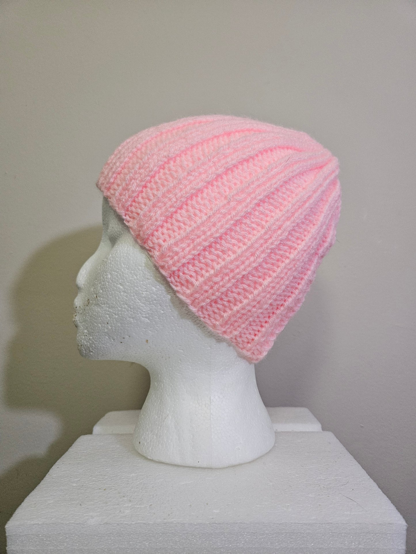Baby Pink Scarf & Hats