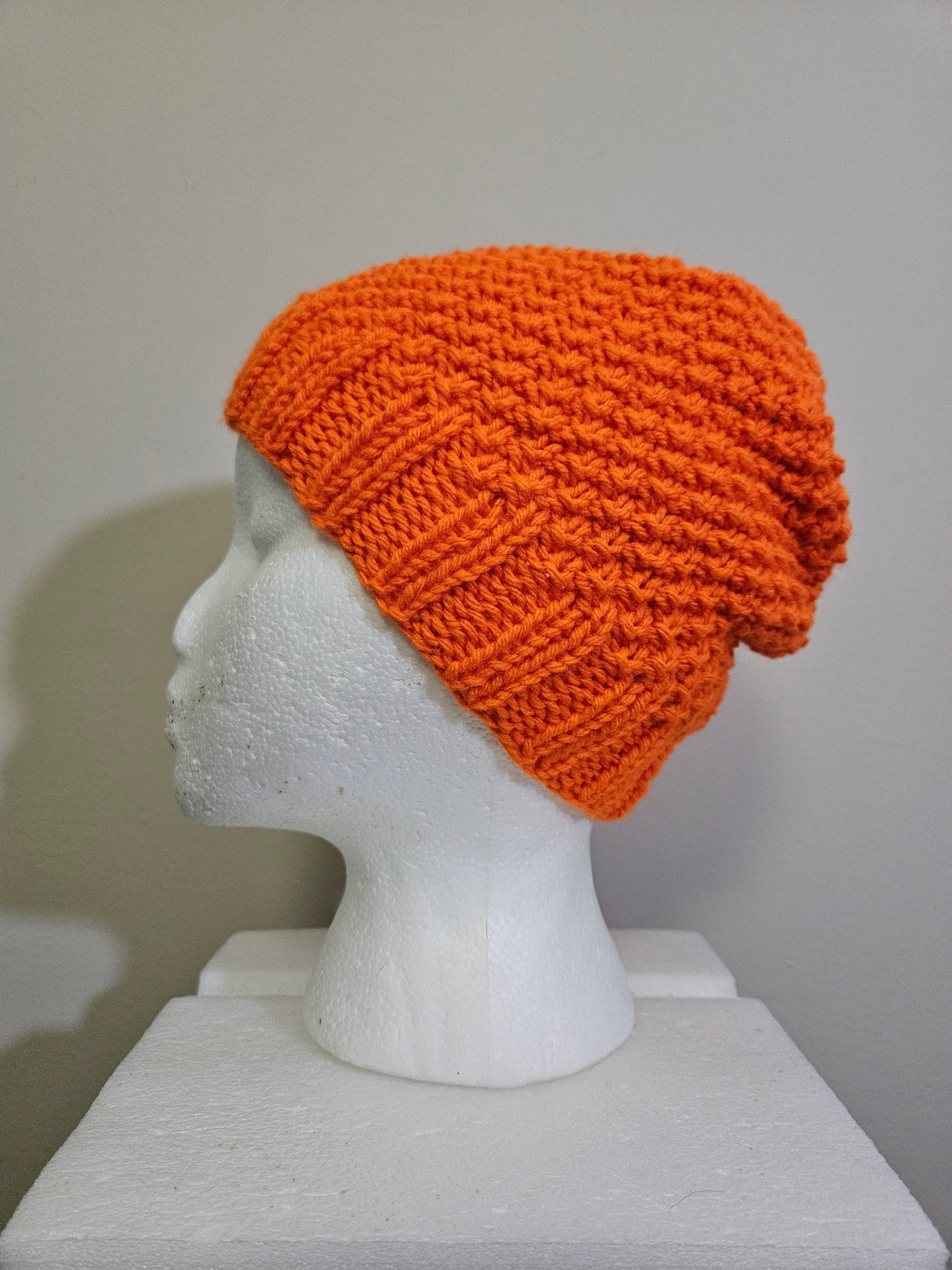 Orange Scarf & Hats