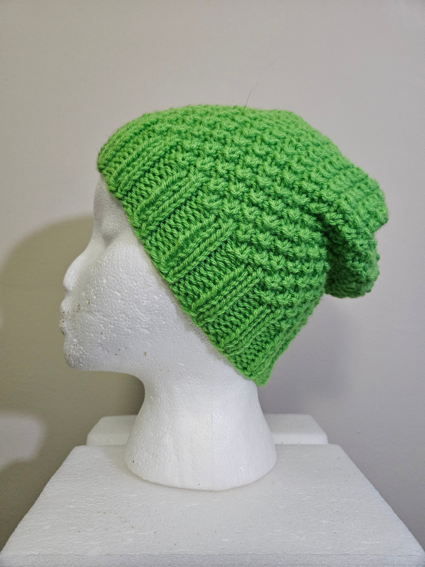Electric Lime Scarf & Hats