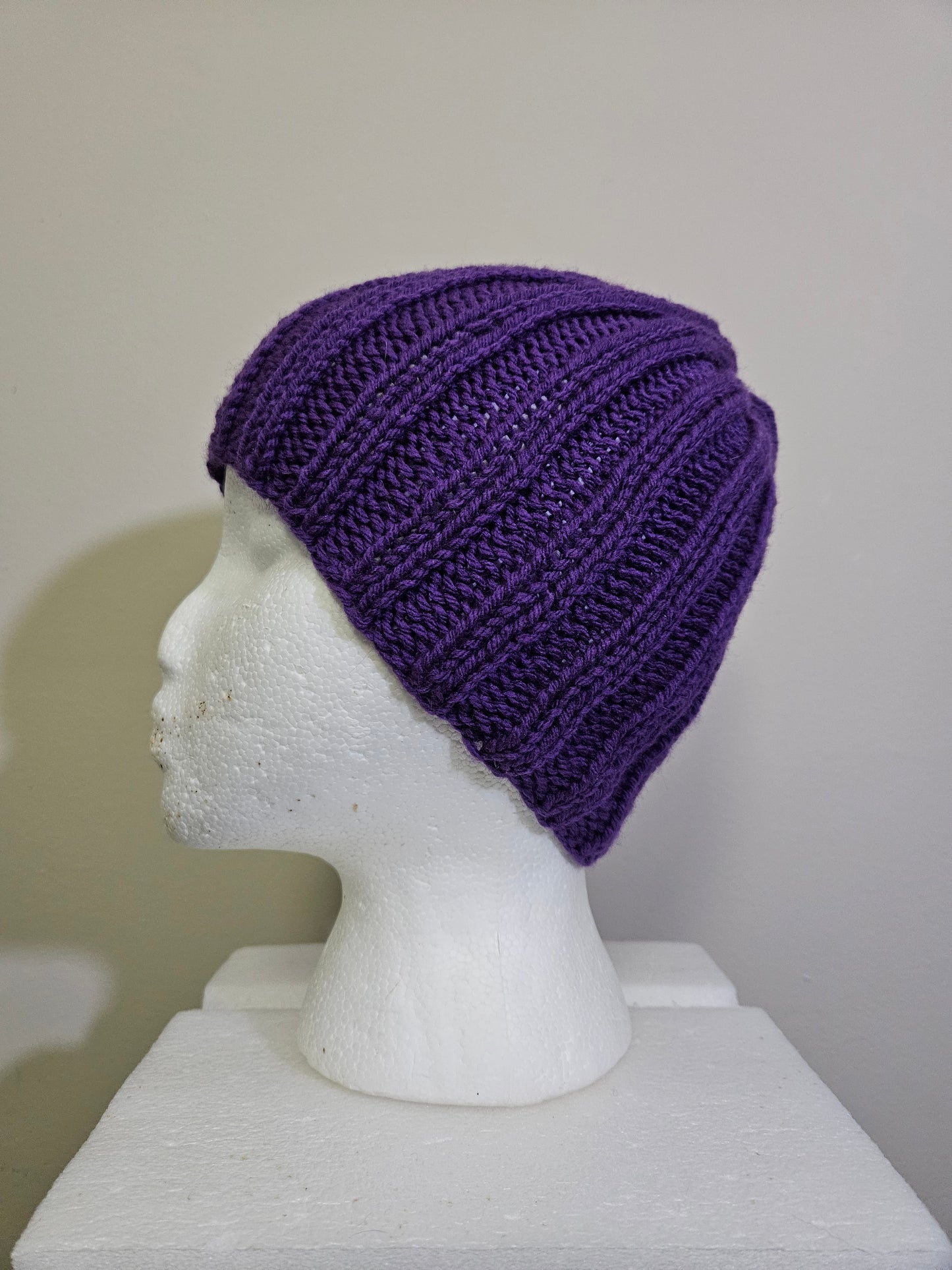 Purple Scarf & Hats