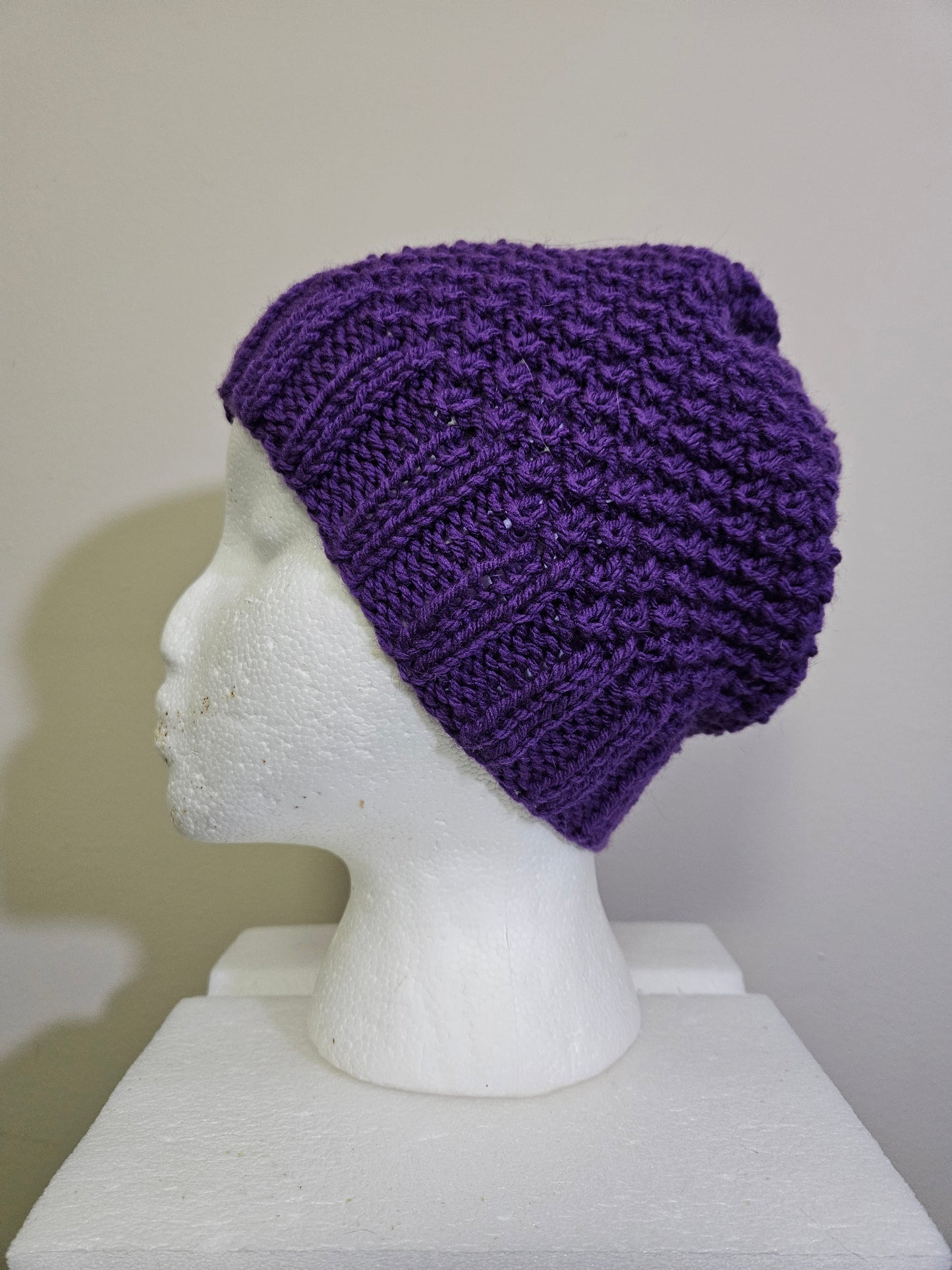 Purple Scarf & Hats