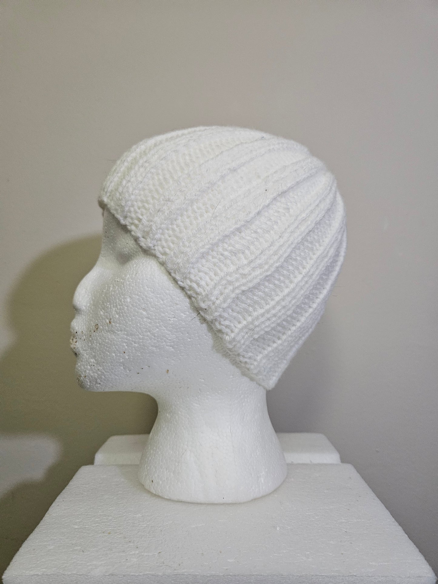 White Scarf & Hats