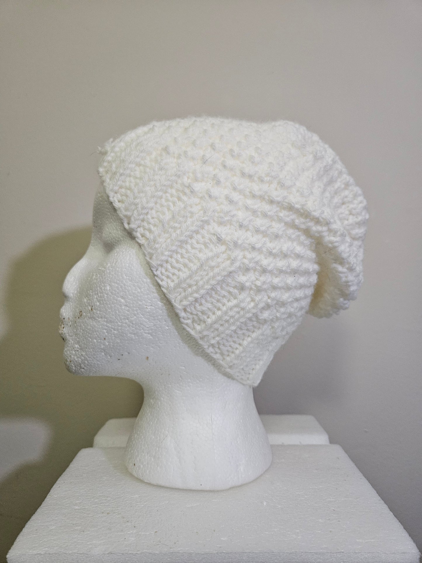White Scarf & Hats