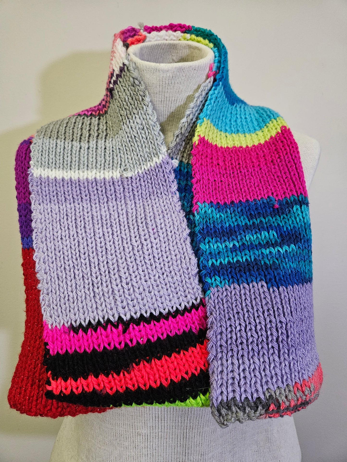Multicolored Ugly Scarf