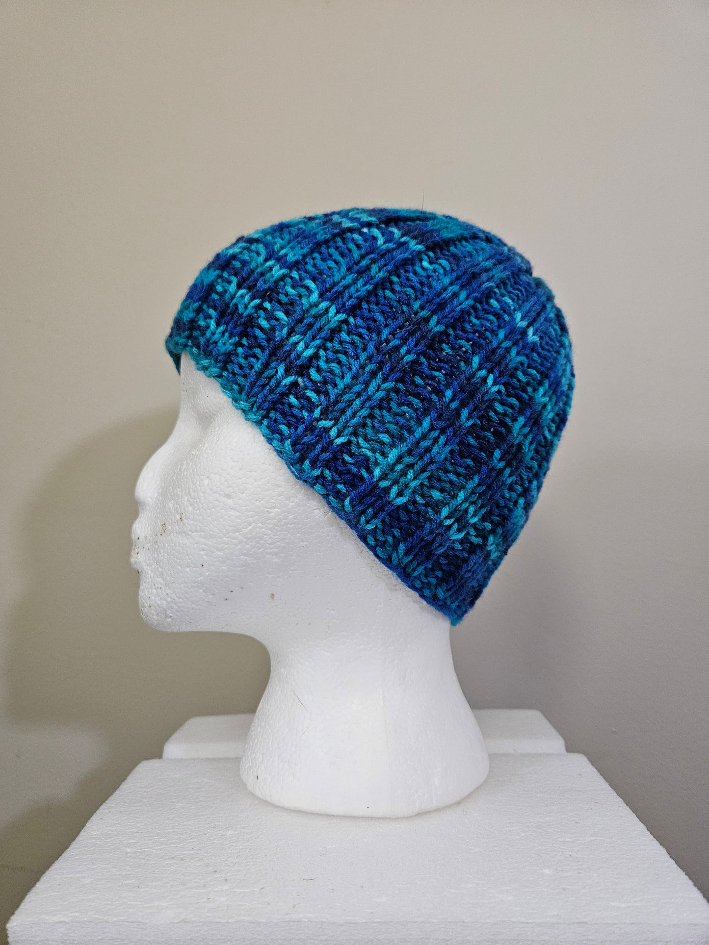 Shades of Blue Scarf & Hats