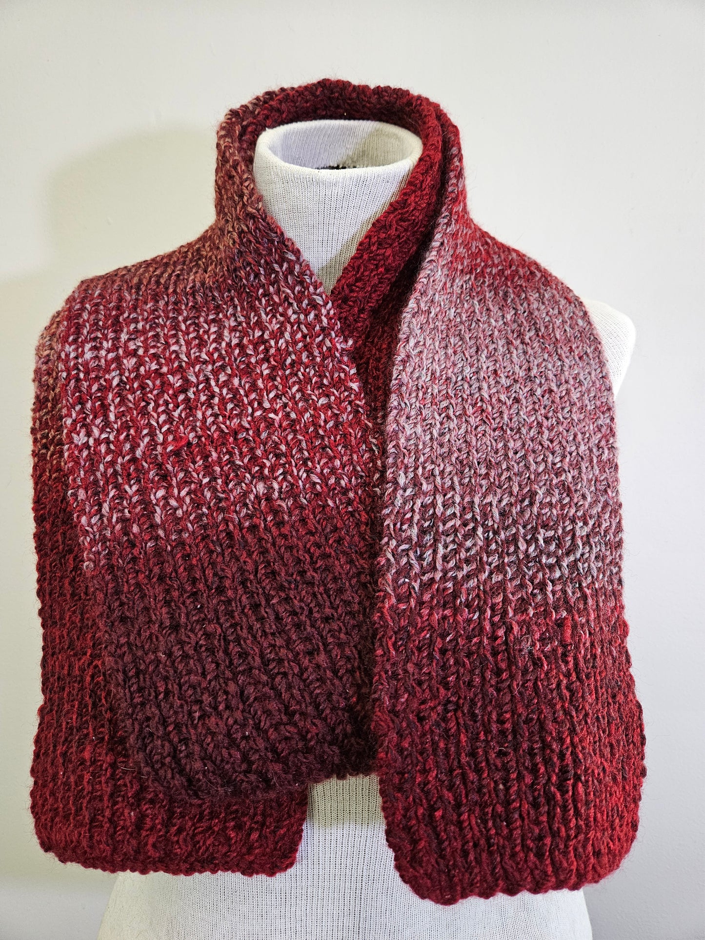Red Premium Scarf & Hat