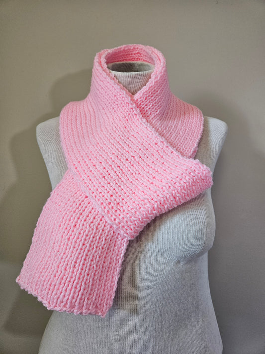 Baby Pink Scarf & Hats