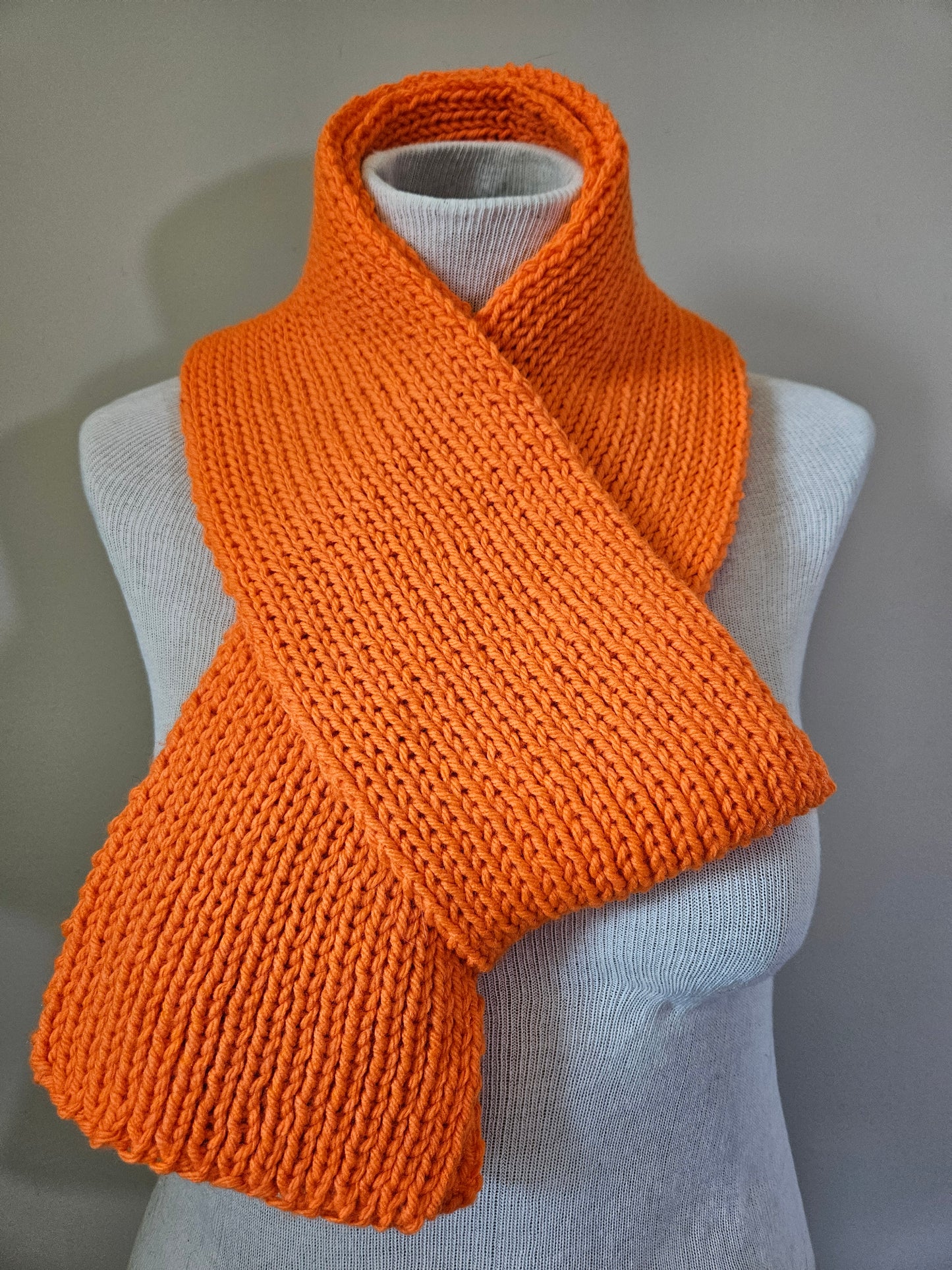 Orange Scarf & Hats
