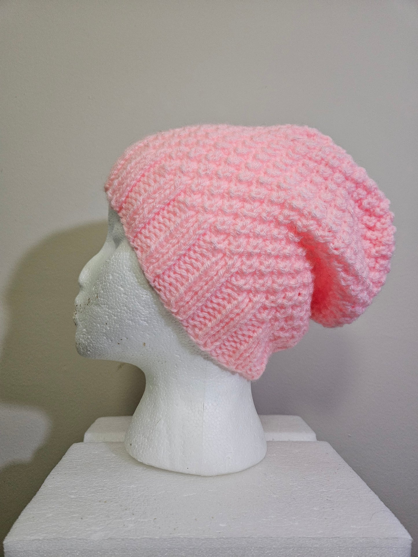 Baby Pink Scarf & Hats