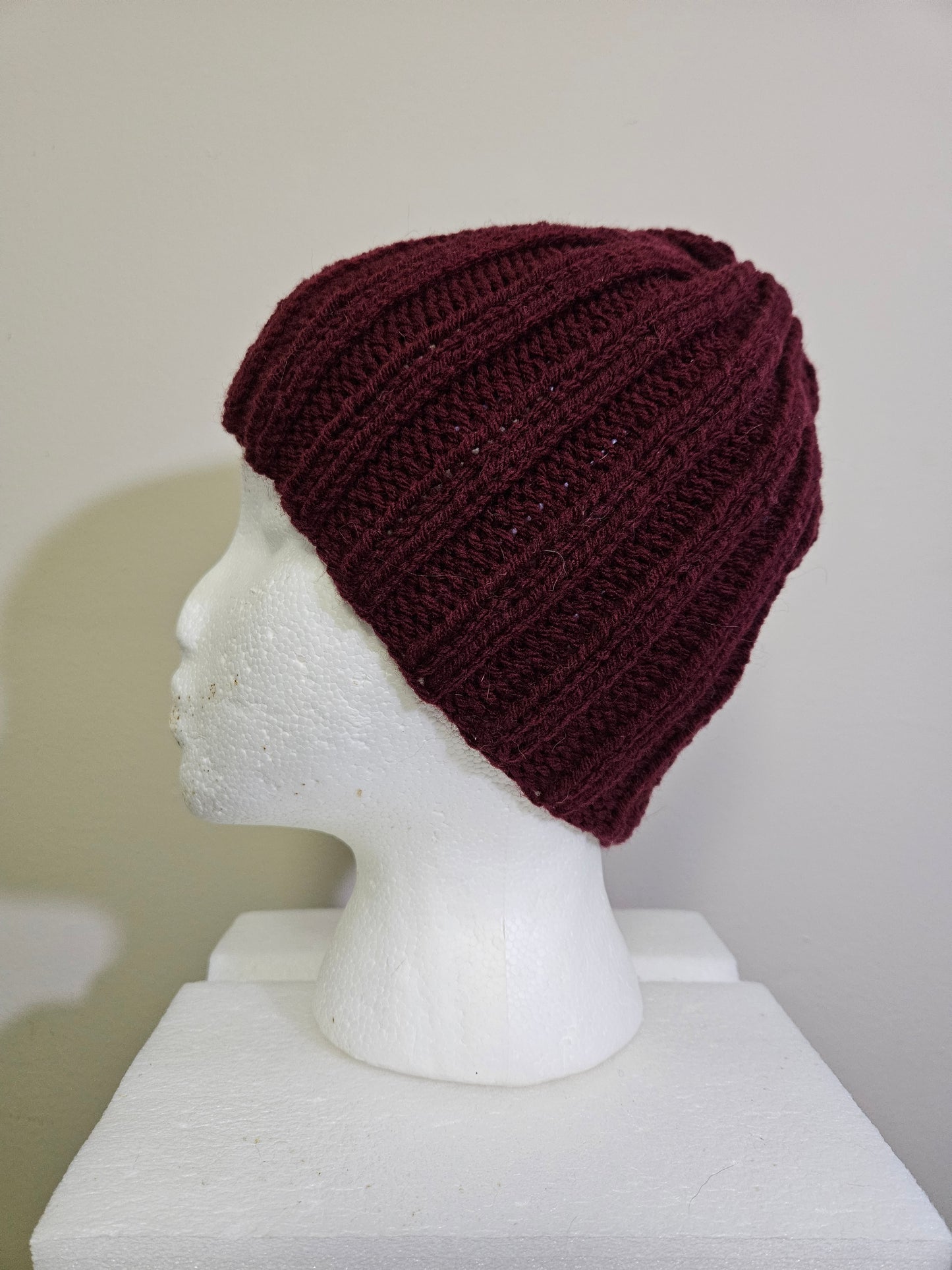 Maroon Scarf & Hats