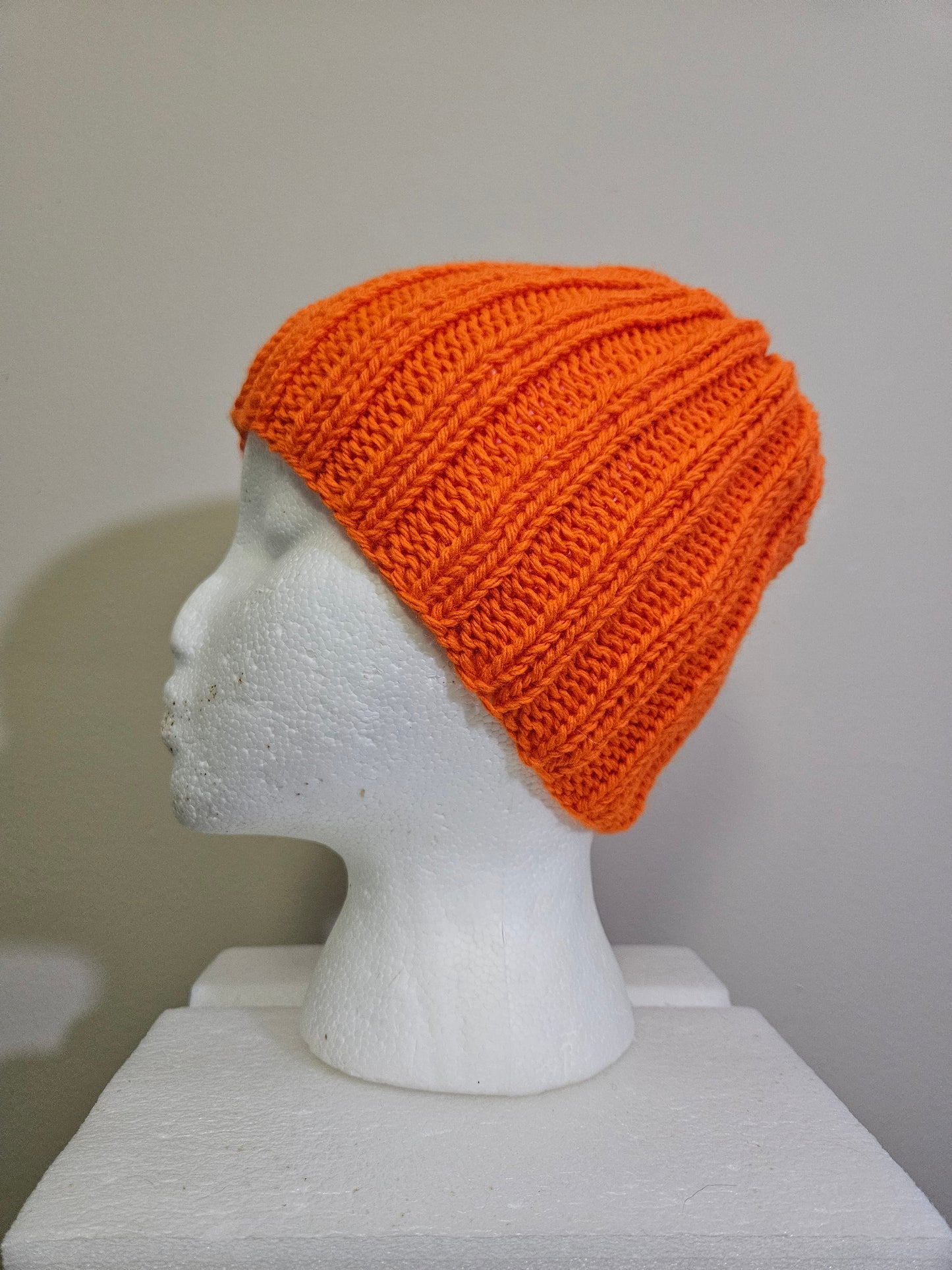 Orange Scarf & Hats