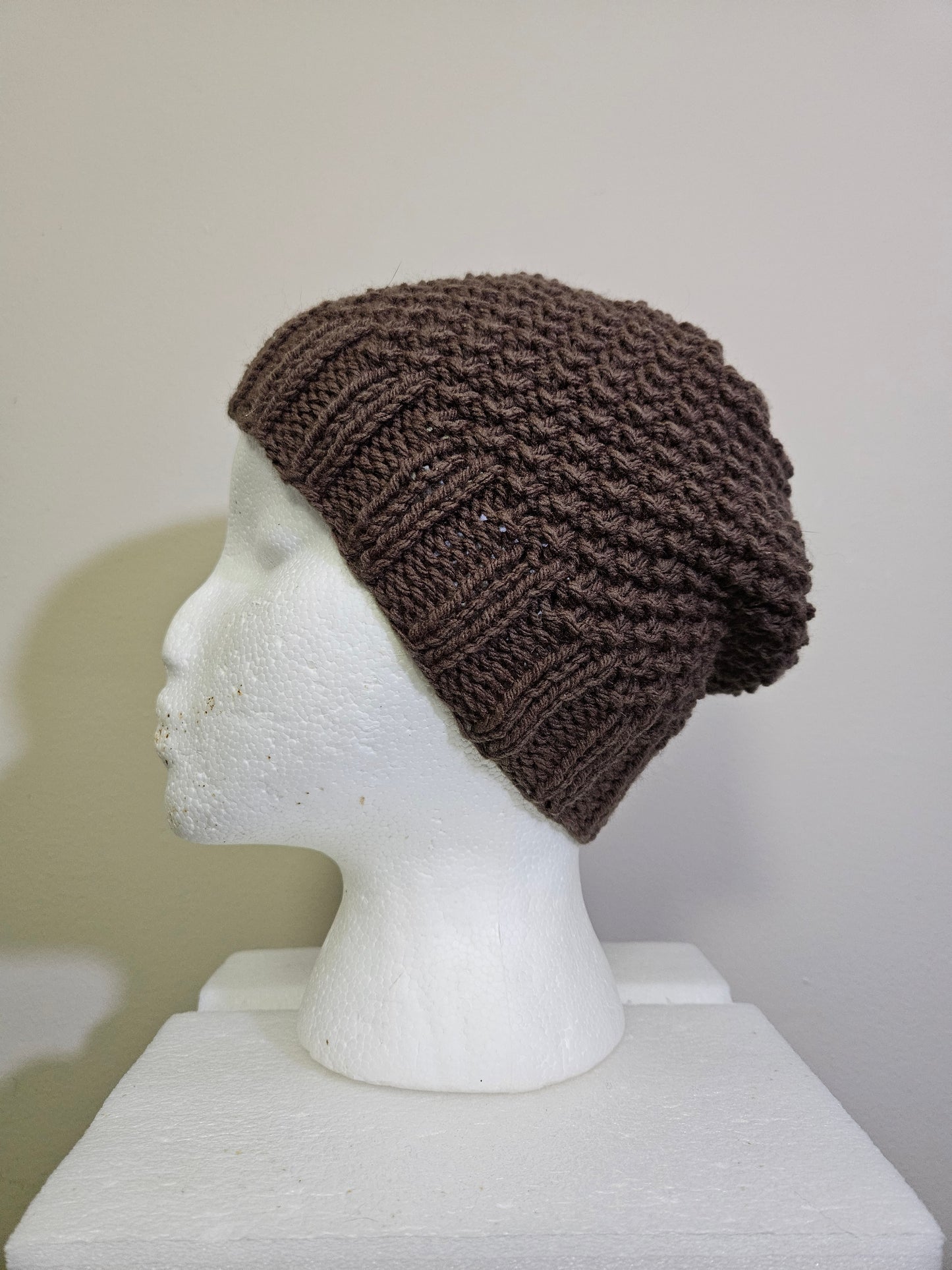 Brown Scarf & Hats