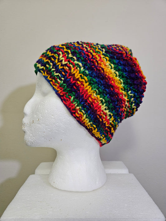 Rainbow Scarf & Hats