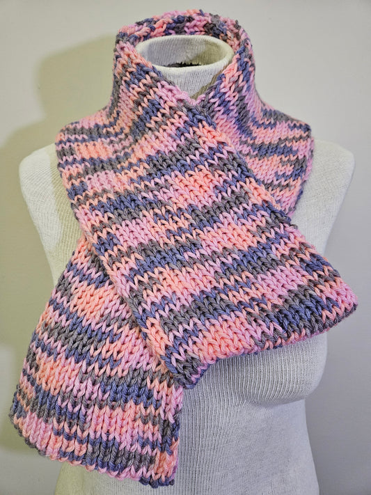 Pink & Lavender Scarf & Hats