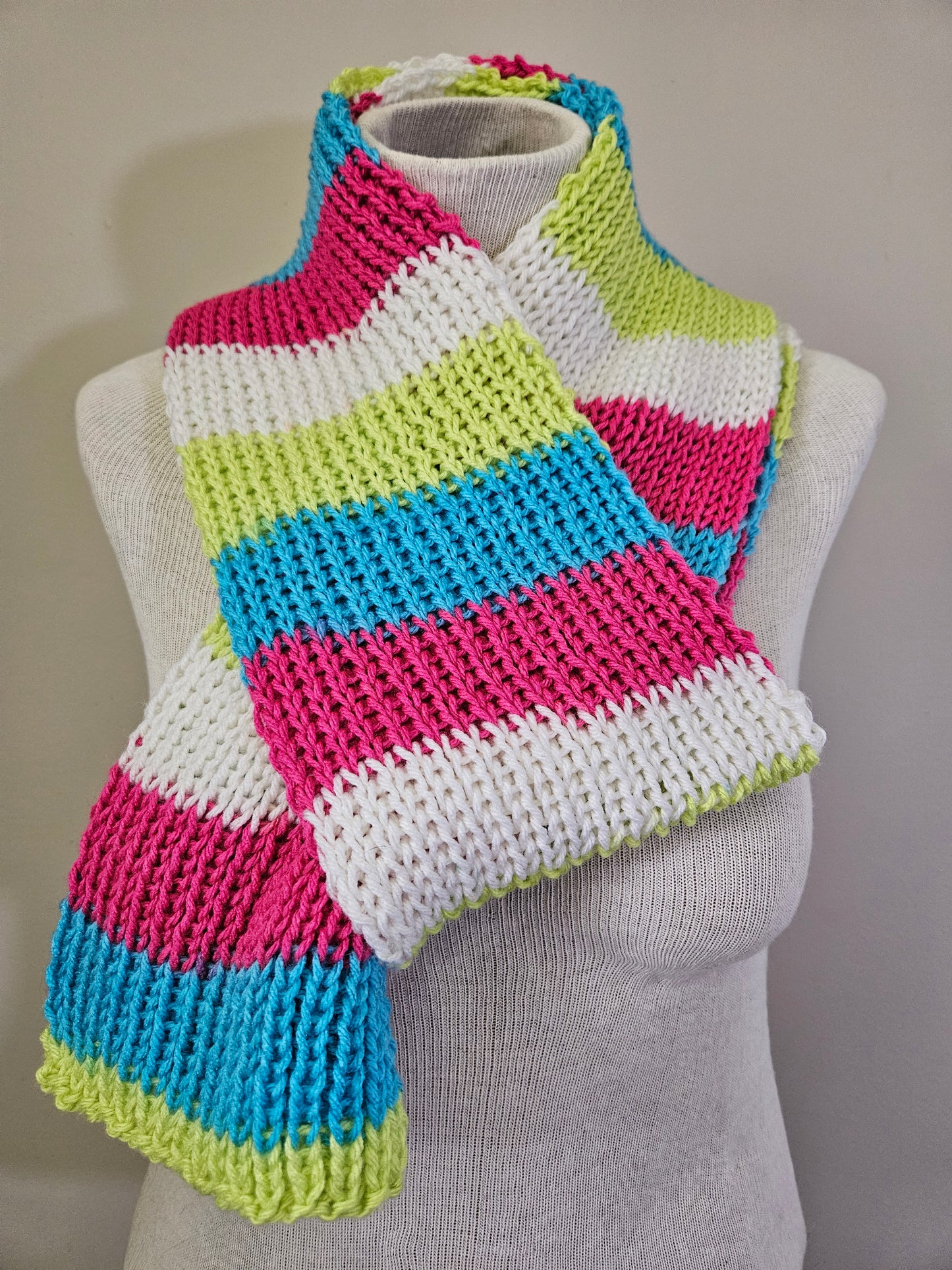 Summer Stripes Scarf & Hats