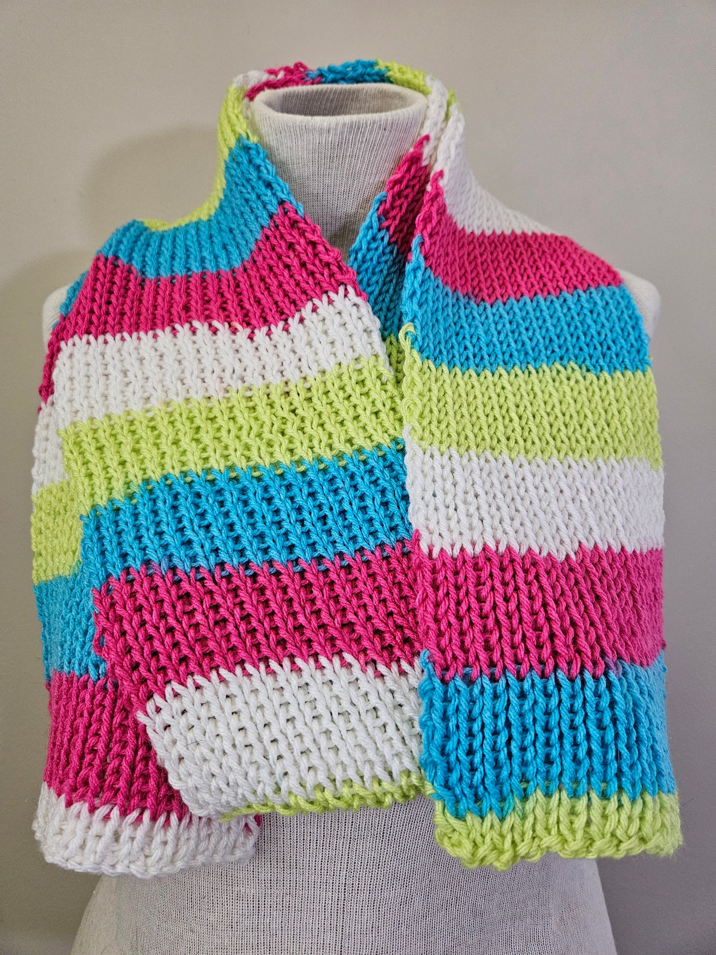 Summer Stripes Scarf & Hats