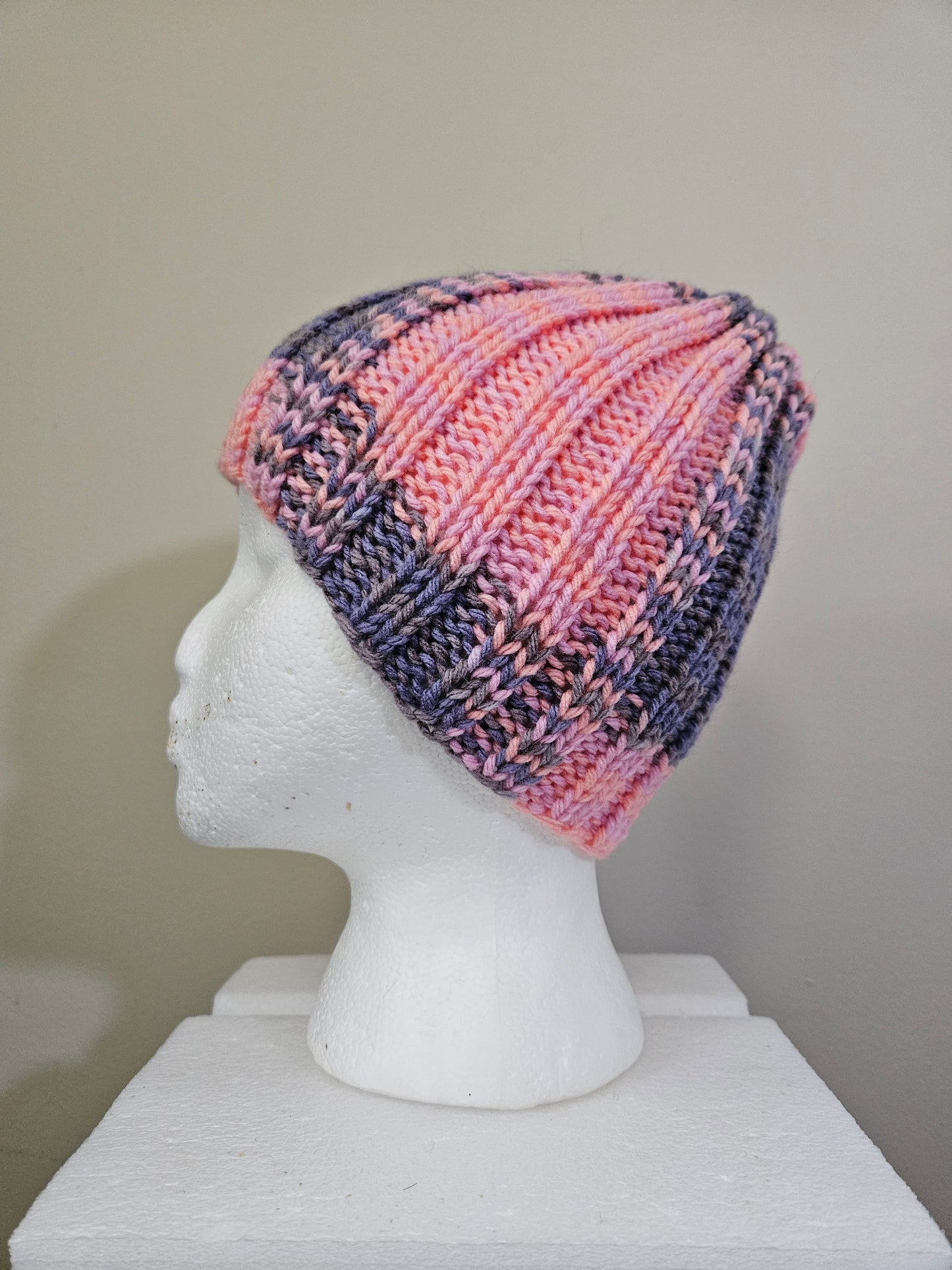Pink & Lavender Scarf & Hats