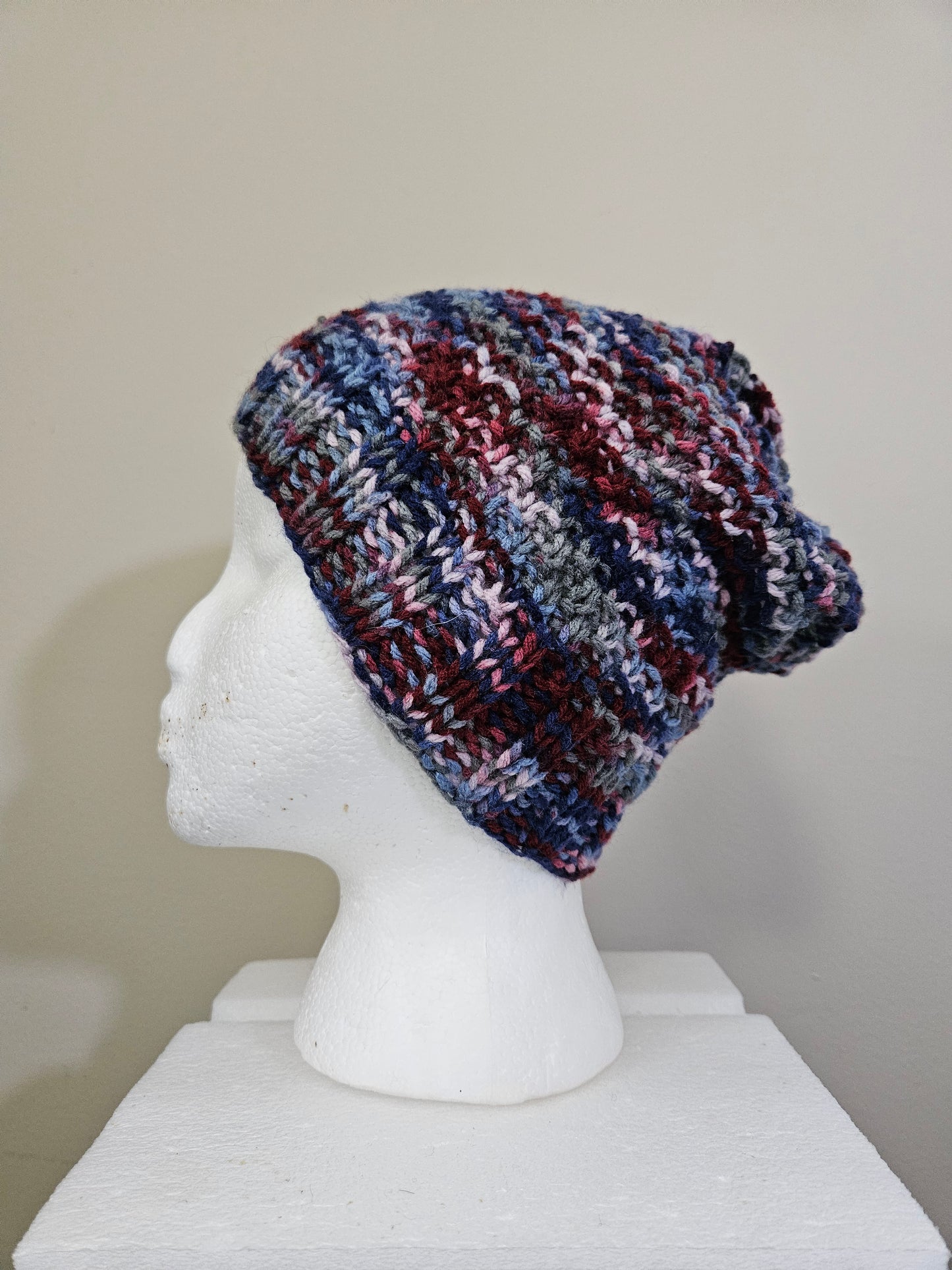 Blue & Red Scarf & Hat