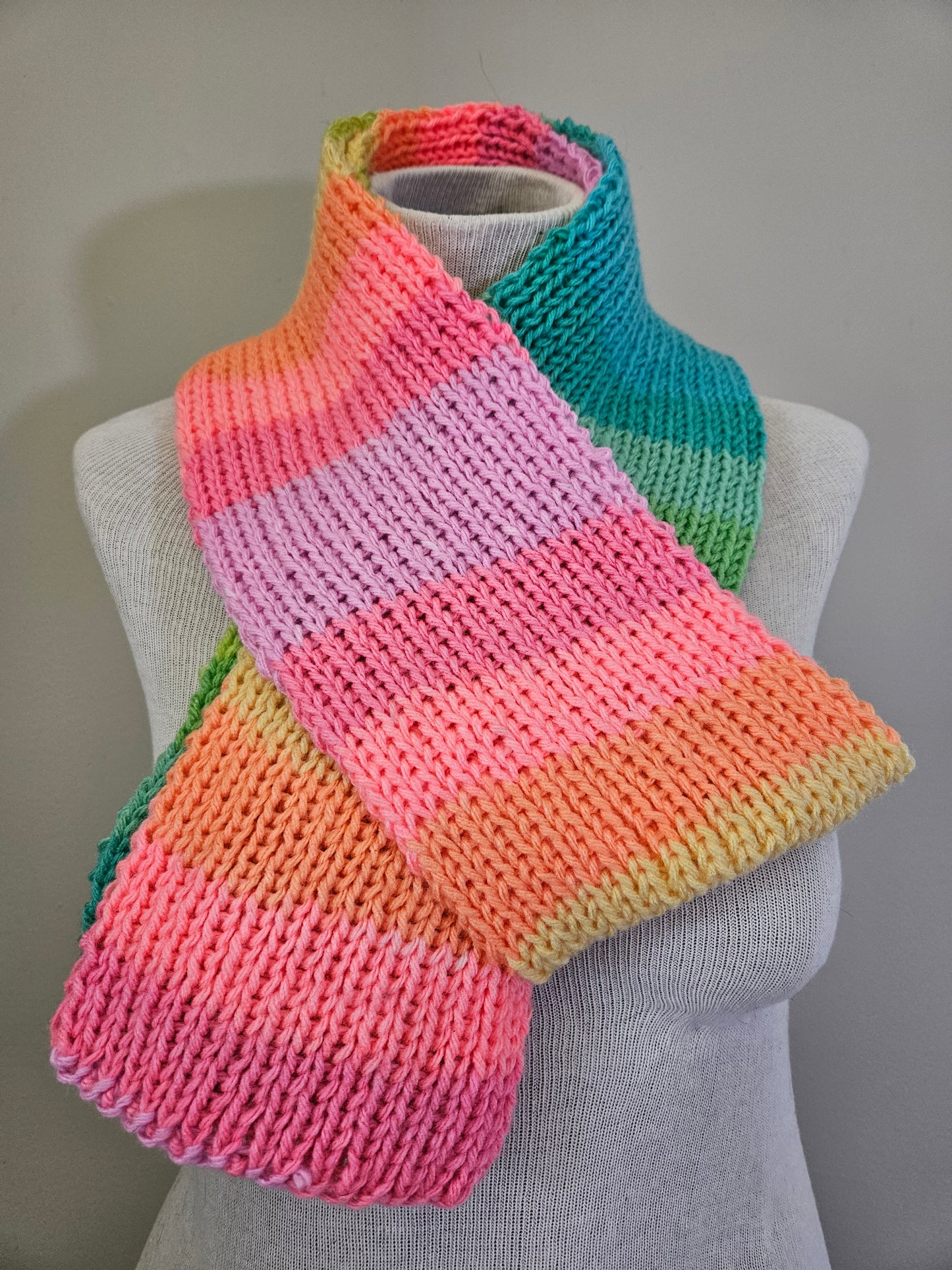 Sorbet Stripe Scarf & Hats