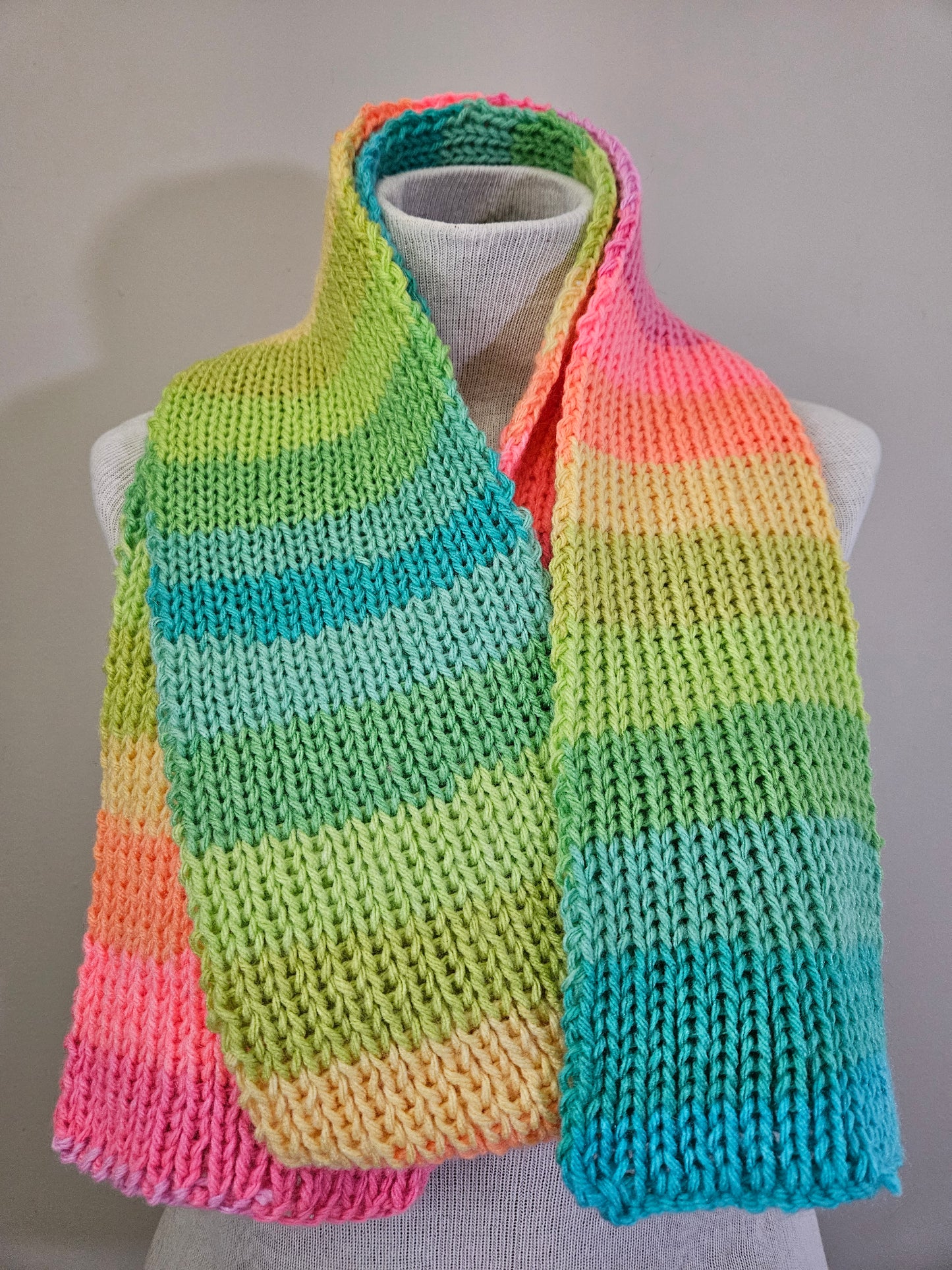 Sorbet Stripe Scarf & Hats